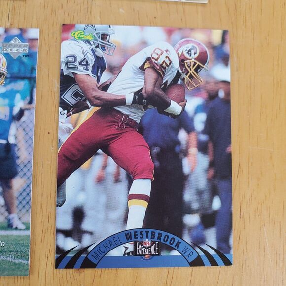 Michael Westbrook 12 Different NM NFL Football Cards 1997 Donruss Silver #146 - Picture 13 of 13